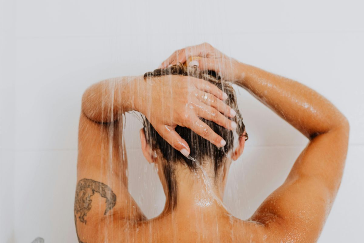 Gjennomsnittlig vannforbruk per dusj