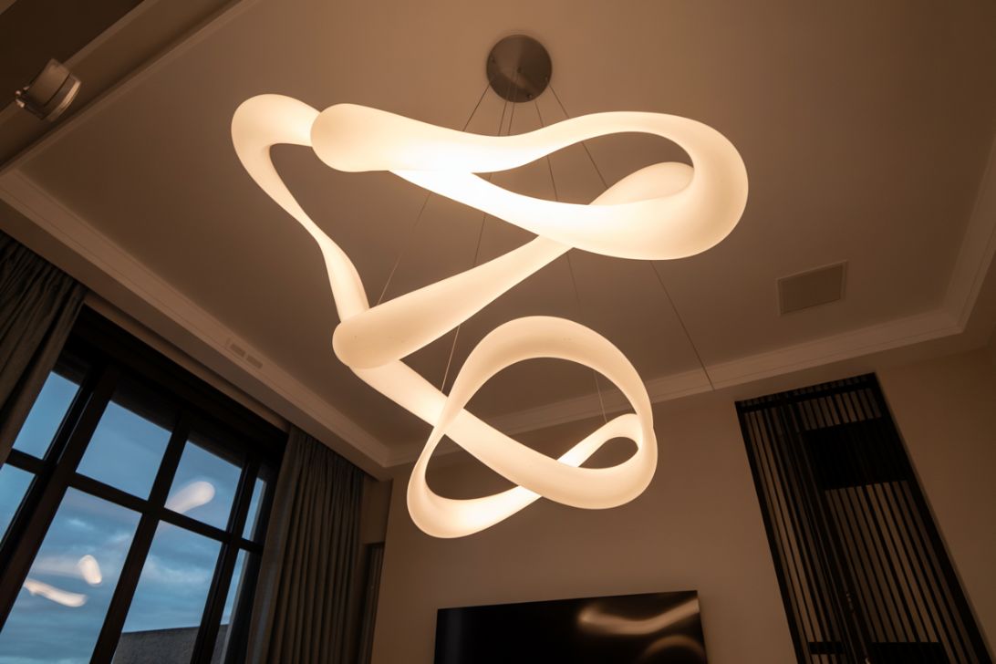 Hengende Kvelerslange Lampe