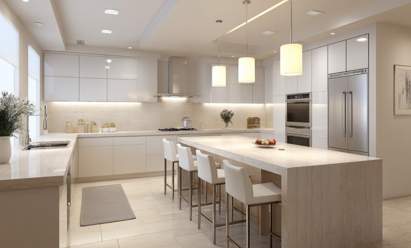 Innfelte taklamper for jevn generell belysning