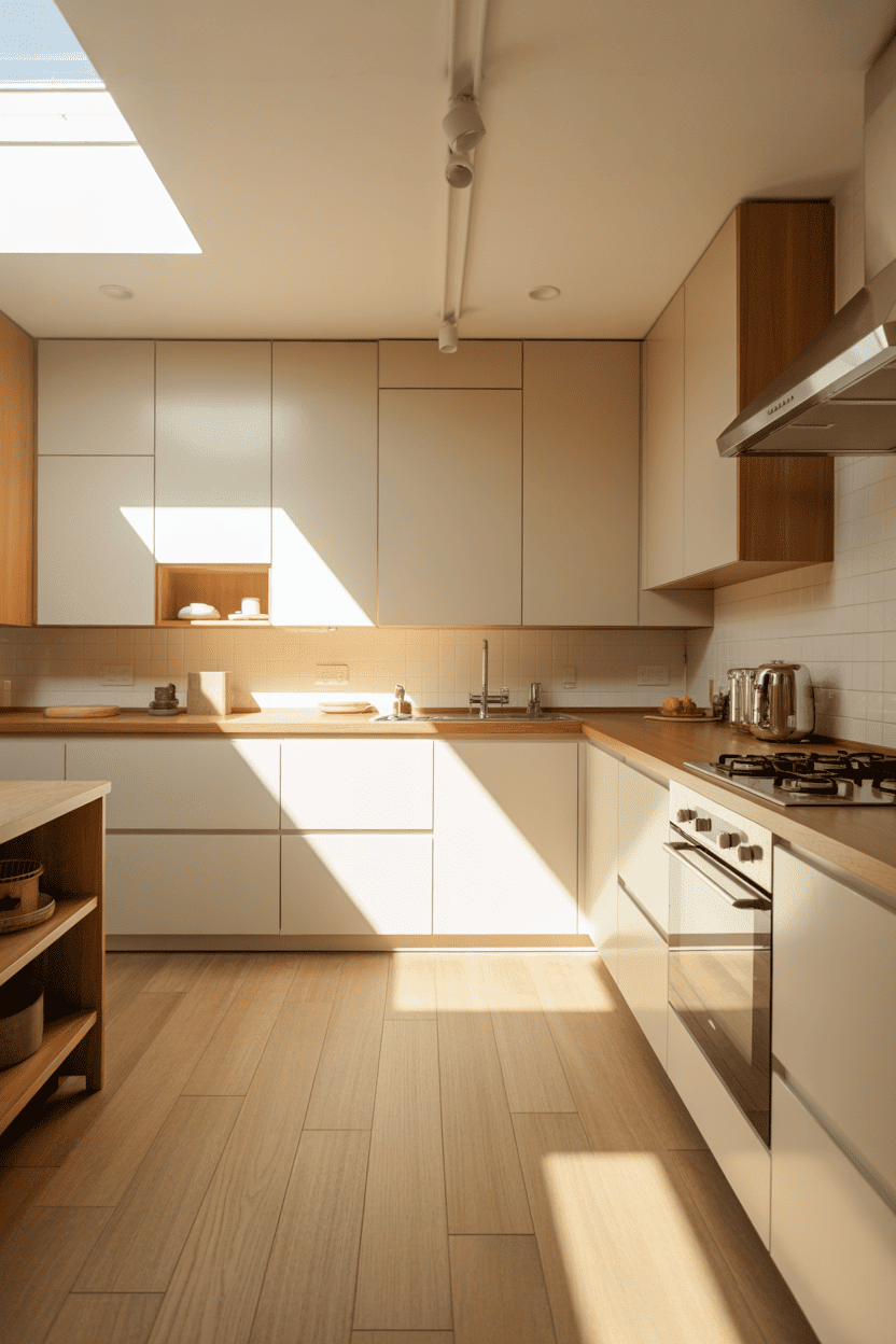 Legg nytt gulv på kjøkkenet