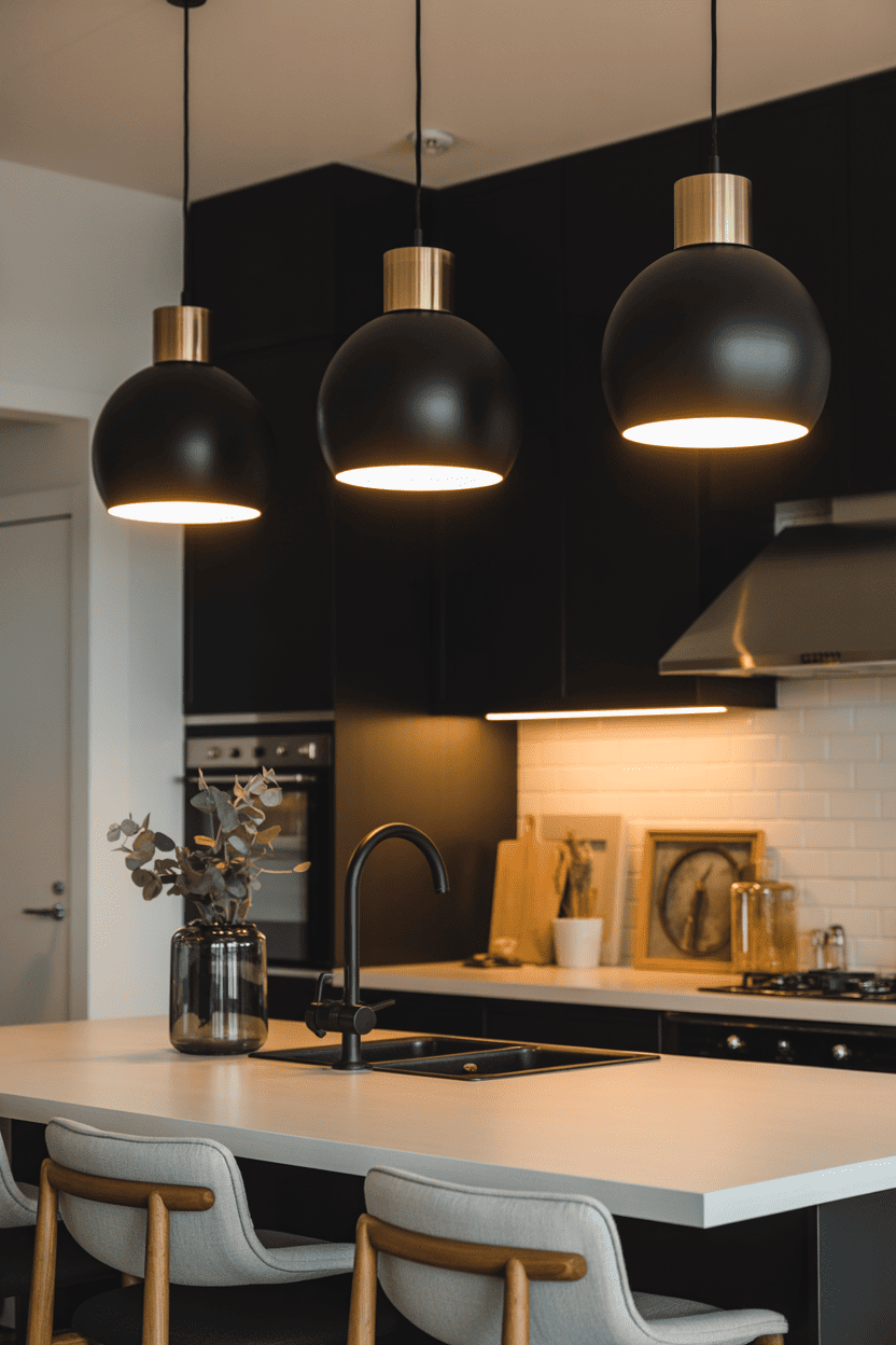 Oppgrader belysningen over kjøkkenøya