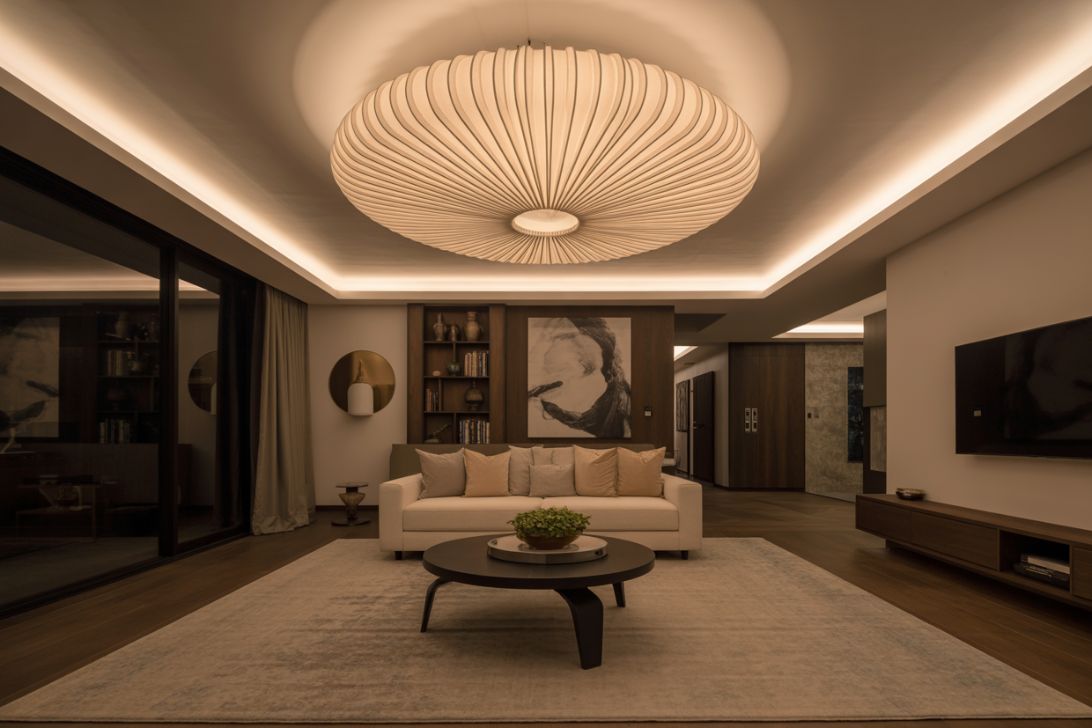 Oversized Statement Lampe