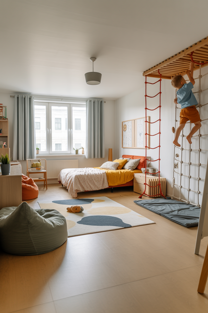 Rom til lek og bevegelse