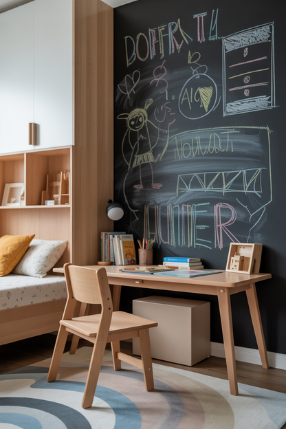 Tavlevegger og kreative skriveflater