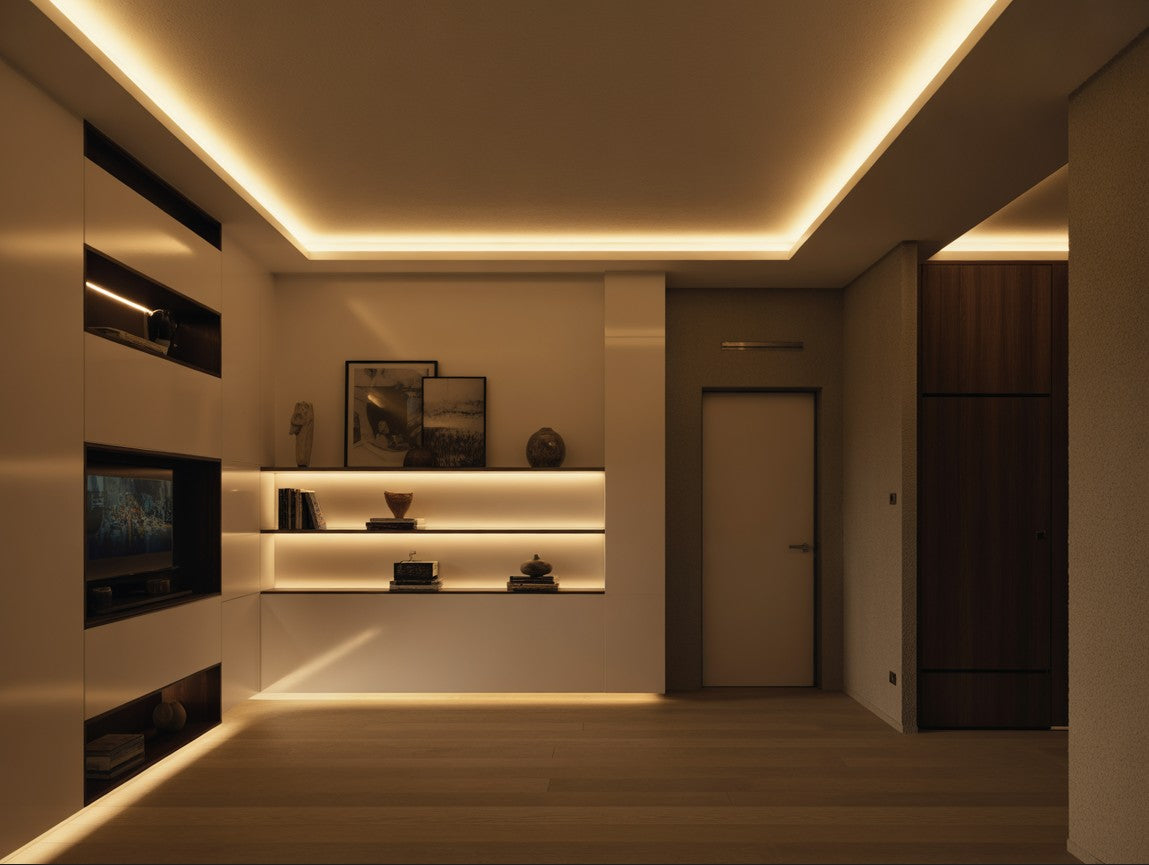 Vanlige typer indirekte belysning