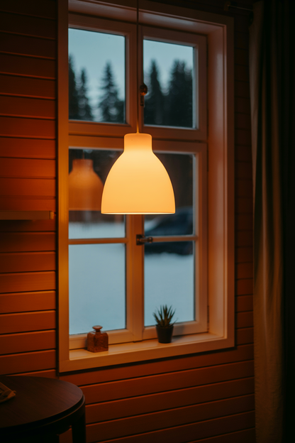 Vinduslamper for nordisk uttrykk